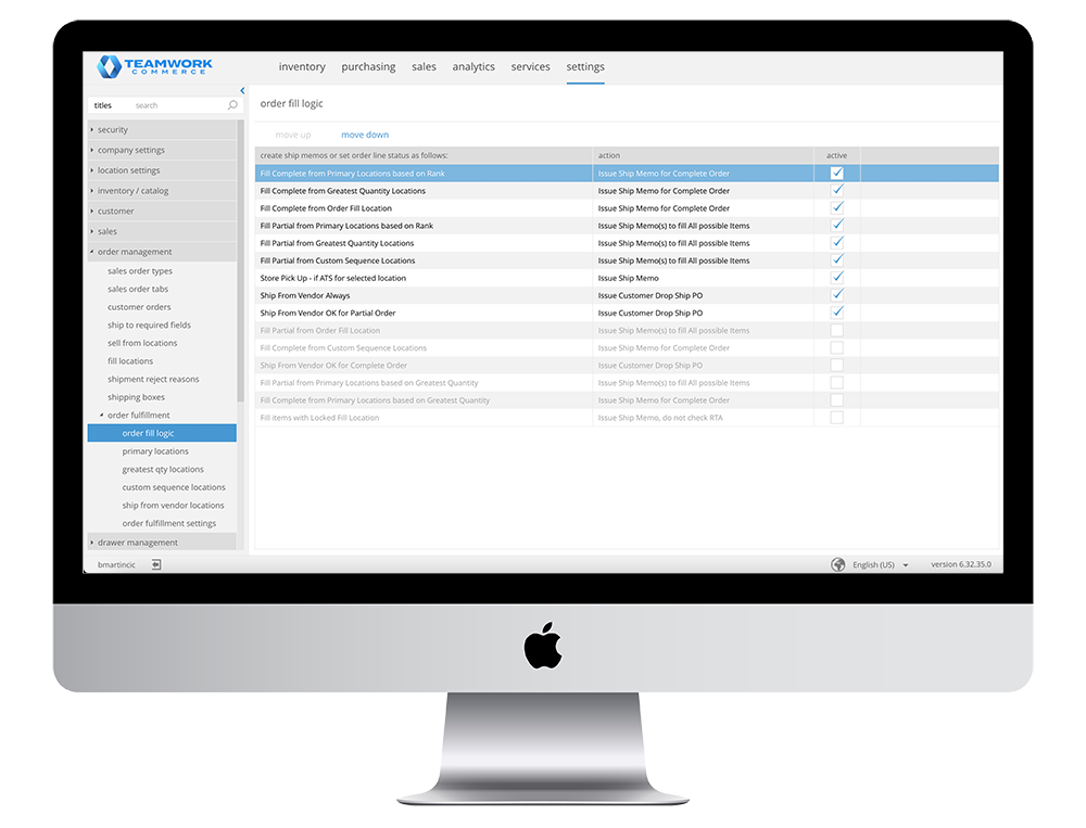 order-fill-logic - order management